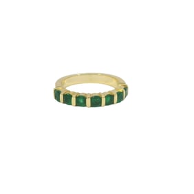 18KT Emerald Gold Ring