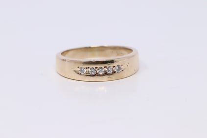 14Kt Men's Diamond Ring