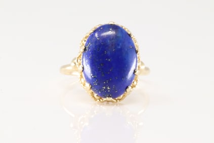 Vintage Lapis Lazuli Ring 14Kt.