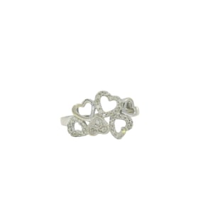 Diamond Heart Ring 14Kt.