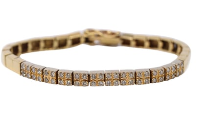 14Kt Diamond Bracelet