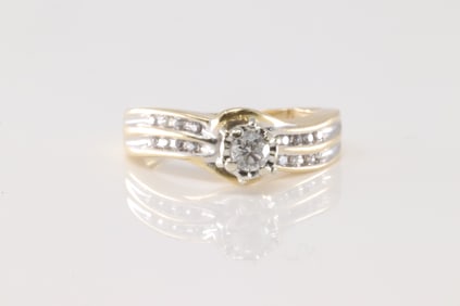Promise Diamond Ring 14Kt.
