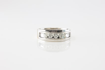Wedding Diamond Ring 14Kt.