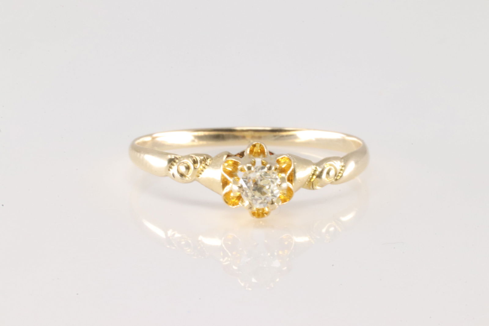 Vintage Diamond Ring 14Kt. (1 of 4)