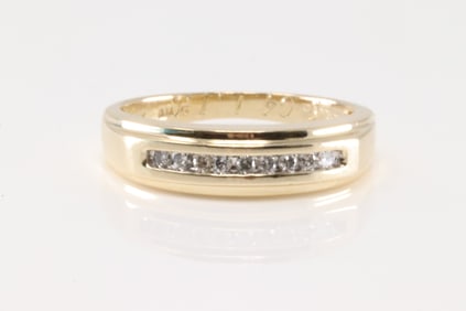 Diamond Wedding  Ring 14Kt.