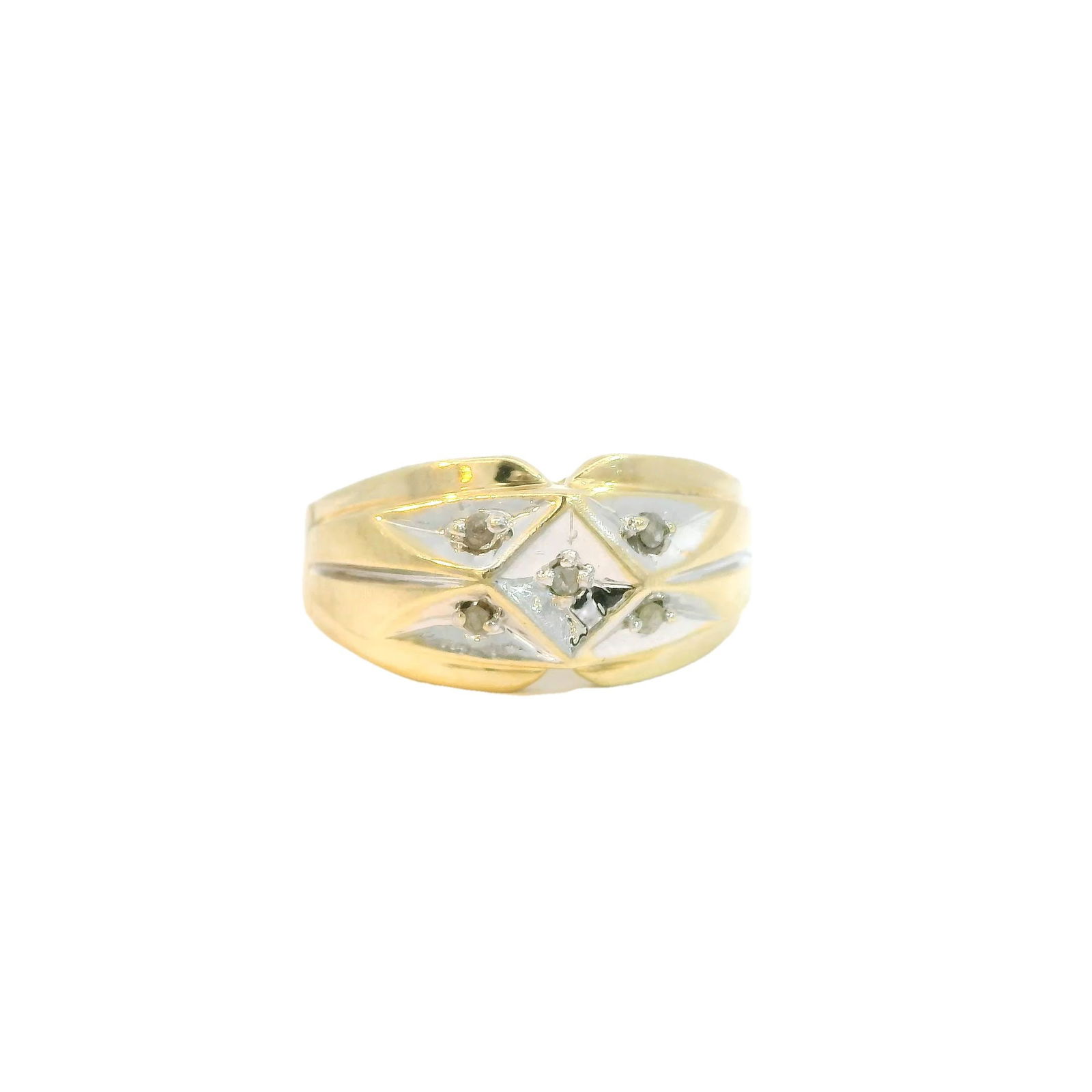 14KT Gold Diamond Ring (1 of 3)