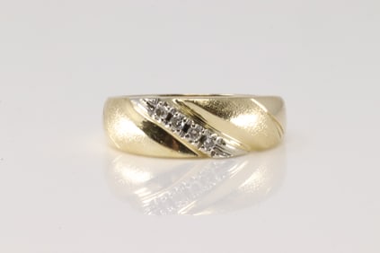 Wedding Diamond Ring 14Kt.