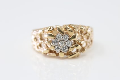 Diamond Ring 10Kt.