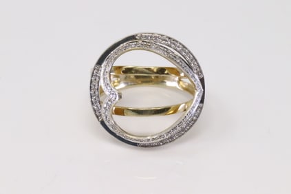 Diamond Heart Ring 14Kt.