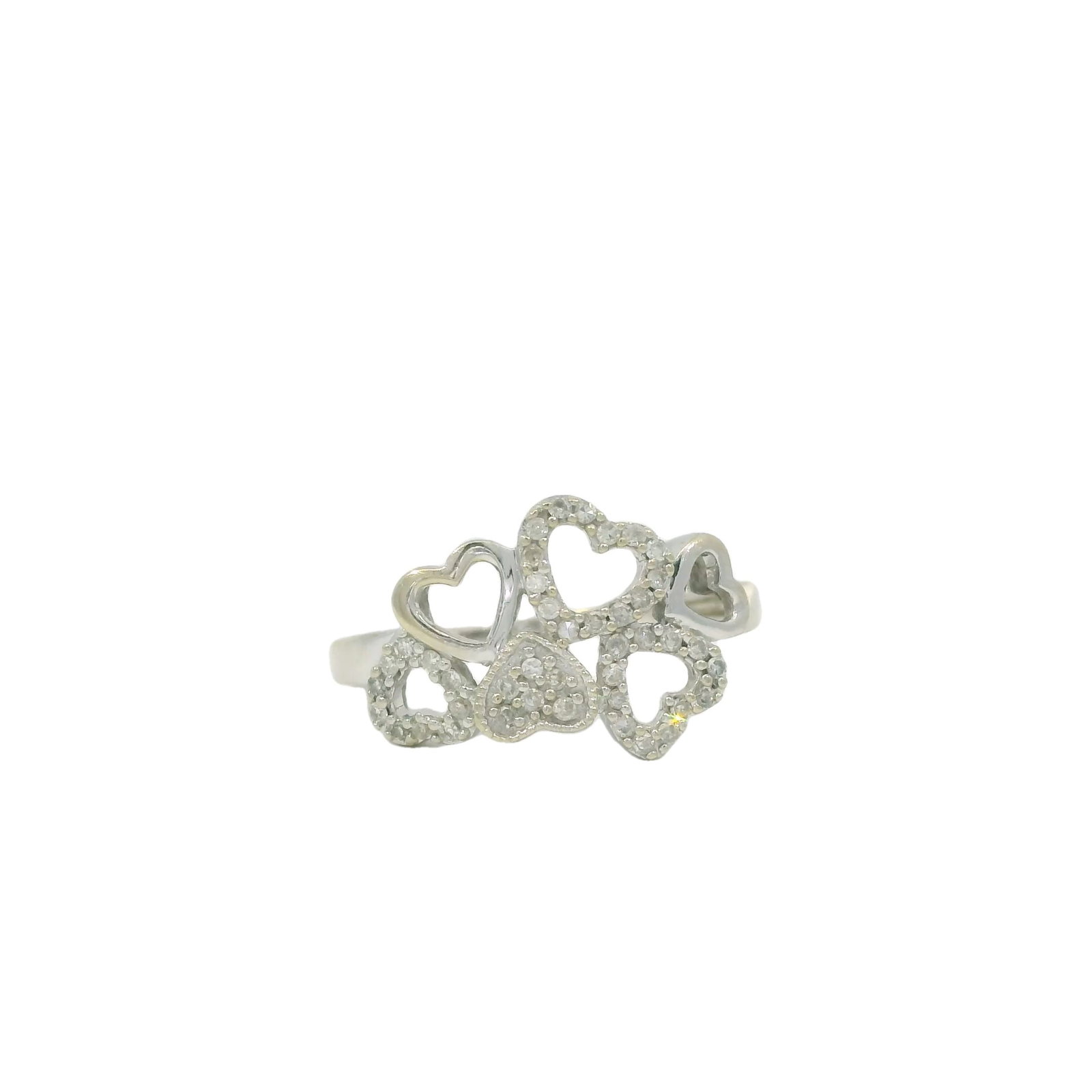 Diamond Heart Ring 14Kt. (1 of 4)