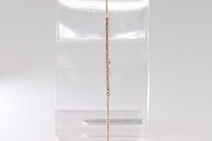 Diamond Bracelet Link 14kt.
