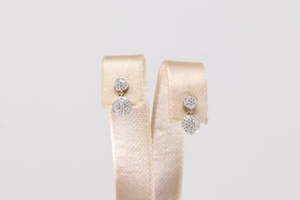 Diamond Stud Earring 14kt.
