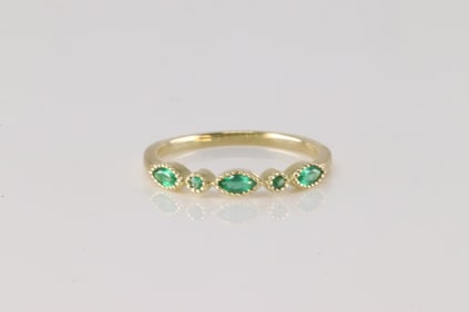 Emerald Ring 10Kt.