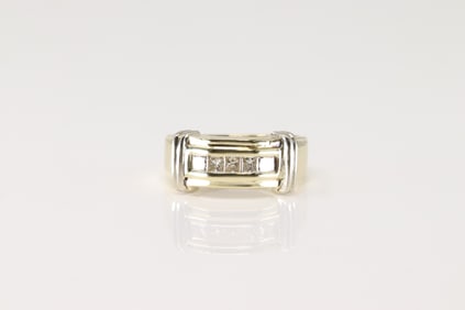 Wedding Diamond Ring 14Kt.