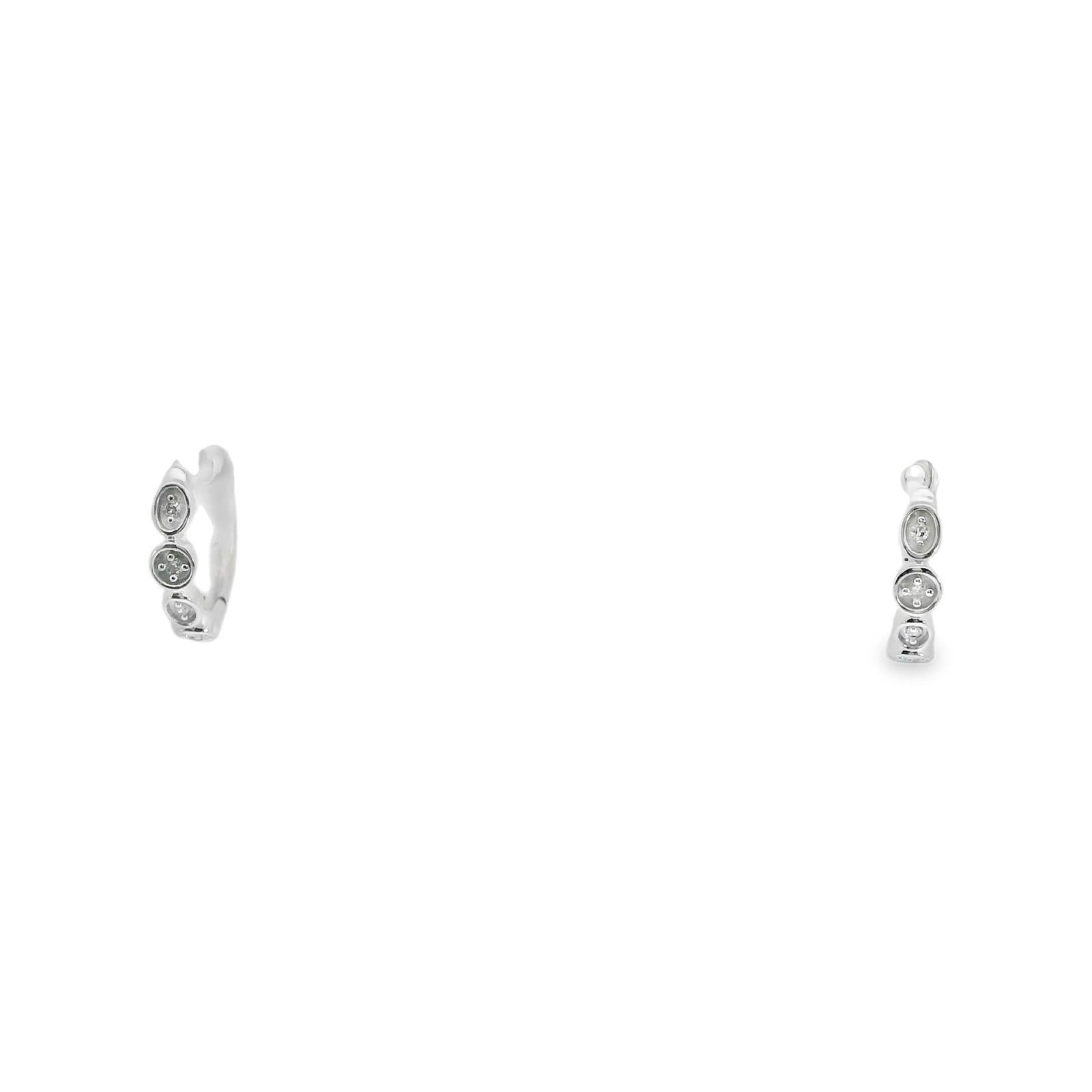 Diamond Hoop Earring 14Kt. (1 of 4)