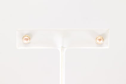 Pearl Stud Earring 14Kt.