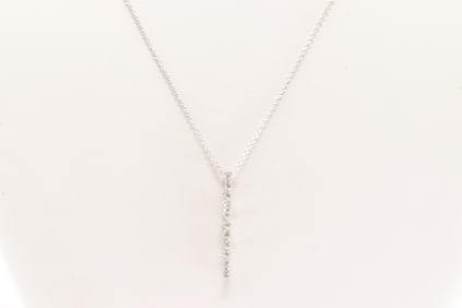 Diamond Pendant & Necklace 14Kt.