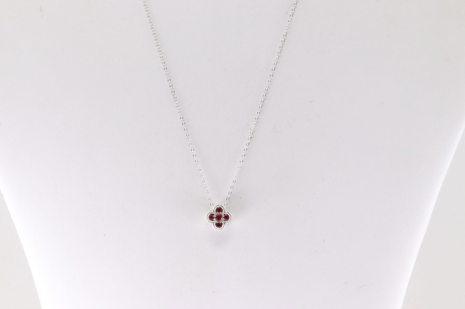 Ruby Pendant & Necklace 14Kt. (1 of 3)