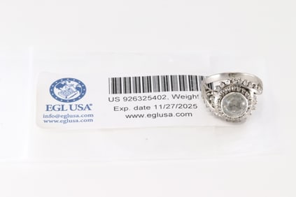 EGL-USA Vintage Diamond Ring 18Kt.