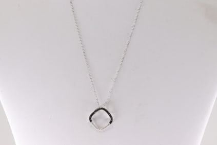 Multi-Color Diamond Necklace 14Kt.