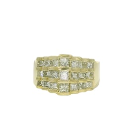 Princess Diamond Ring 14Kt.