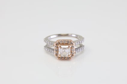 Wedding Diamond Ring 14Kt.