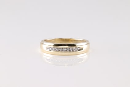 Wedding Diamond Ring 10Kt.