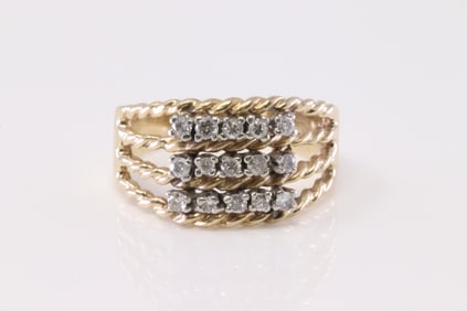 Diamond Ring 14Kt.
