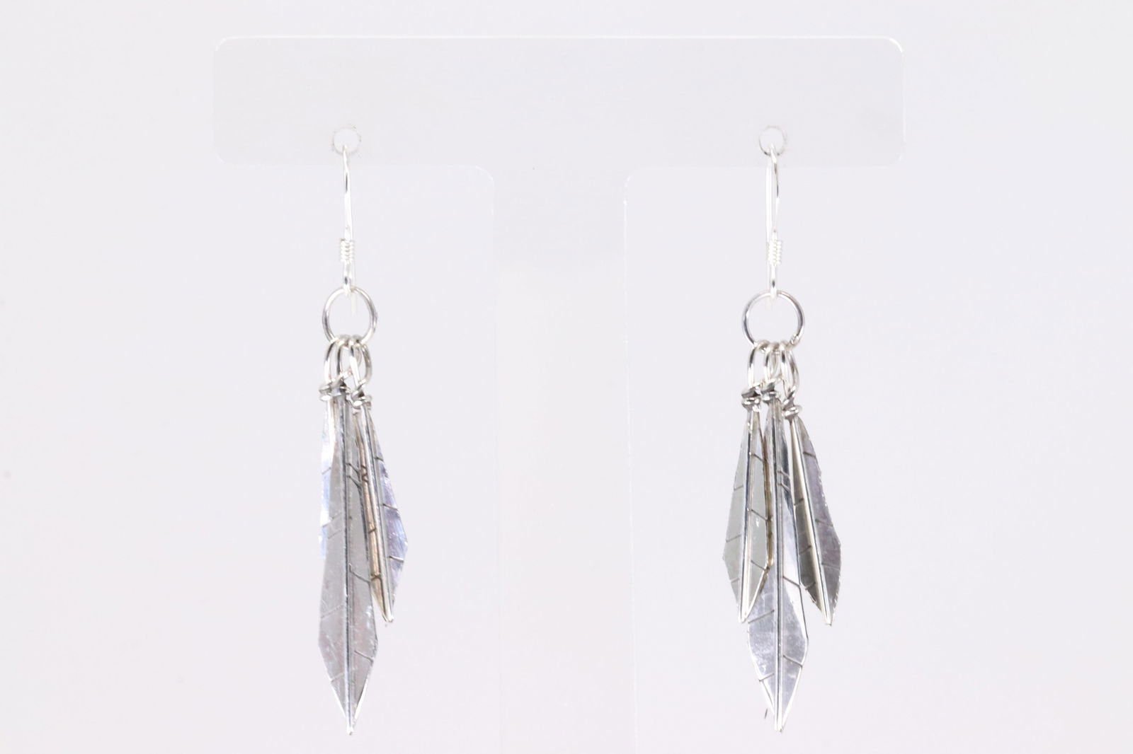 Native American Navajo Sterling Silver Solid Dangling Earring's By Lorenzo Ariso Sr.: This is a Native American Navajo Sterling Silver Solid Dangling Earring's By Lorenzo Ariso Sr.