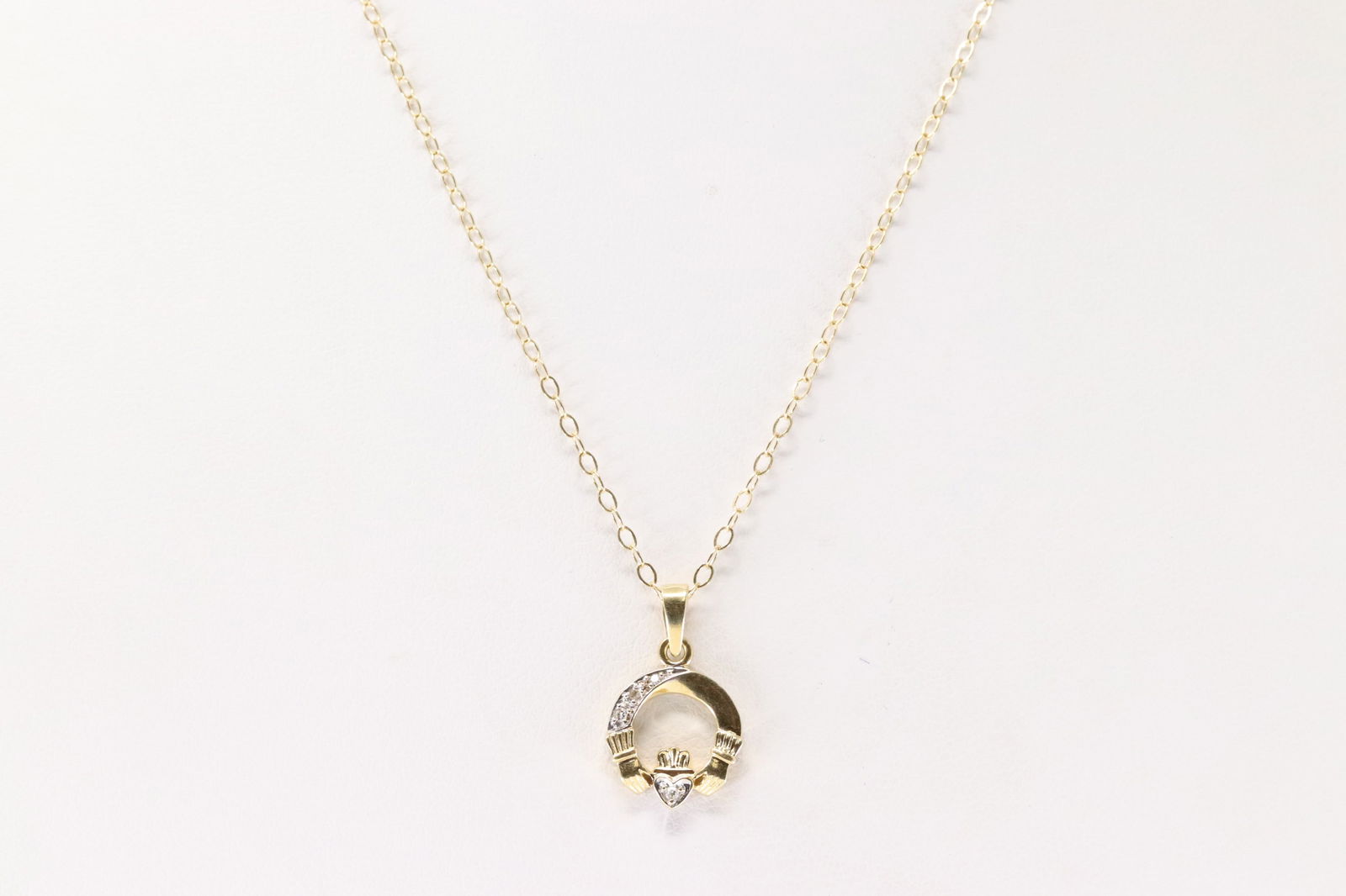 Diamond Pendant / Necklace 14Kt. (1 of 3)