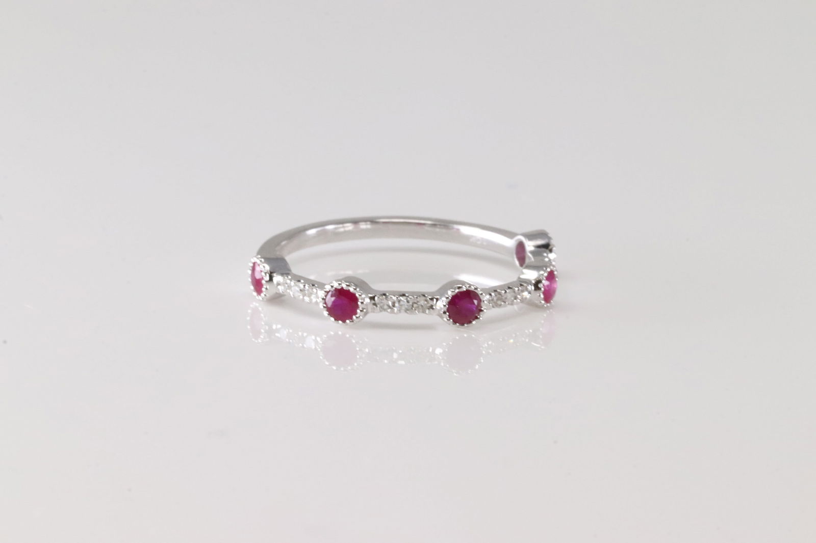 Ruby & Diamond Ring 10Kt. - 2