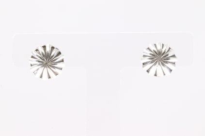 America Sterling Silver Turquoise Post Earring's.