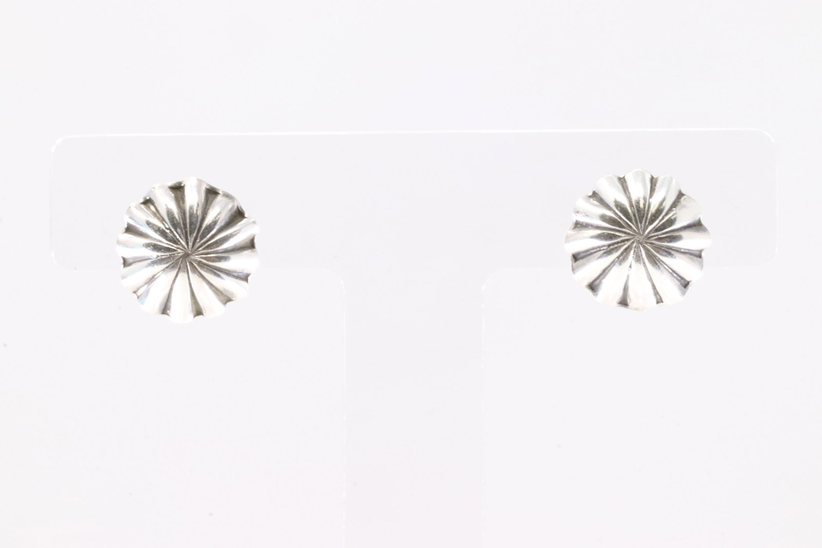 America Sterling Silver Turquoise Post Earring's.: This is a America Sterling Silver Turquoise Post Earring's.