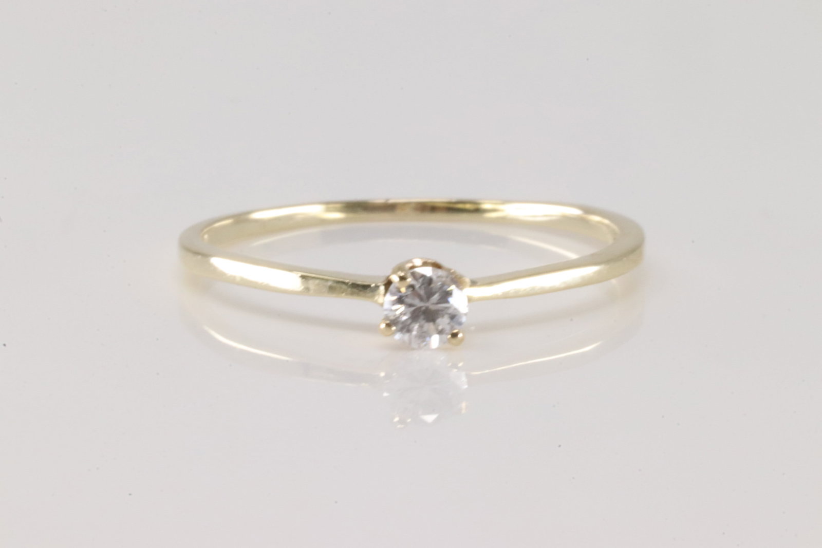 Engagement Diamond Ring 14Kt. (1 of 4)