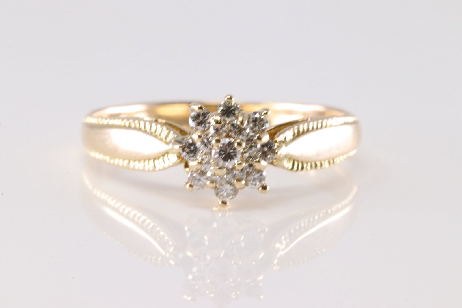 Diamond Ring 14Kt. (1 of 4)