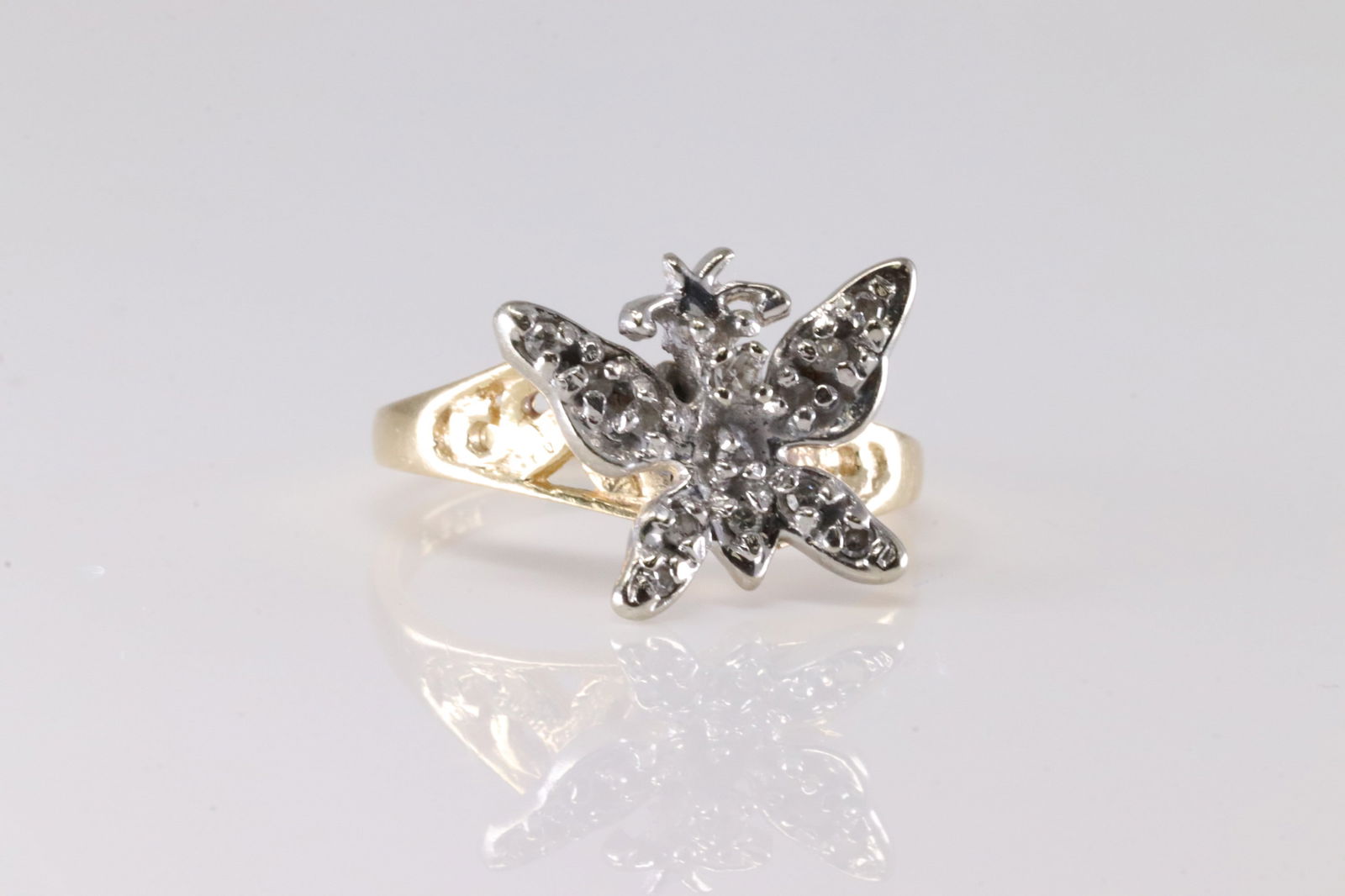 Diamond Ring 14Kt. - 3