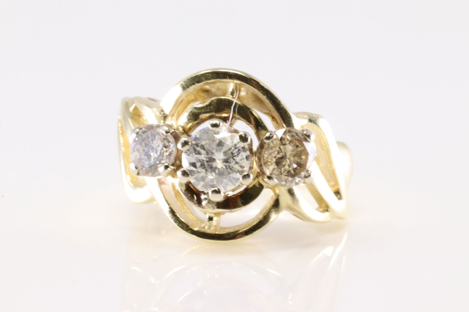 Diamond Ring 14Kt. - 3