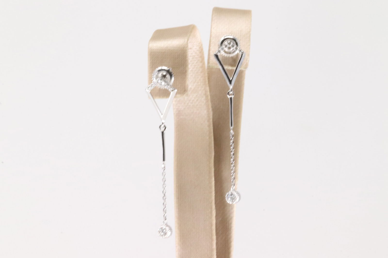 Diamond Stud / Dangling Earring 14Kt. - 2