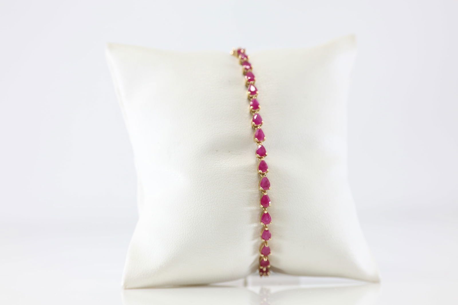 Ruby Bracelet Link 14Kt. - 2