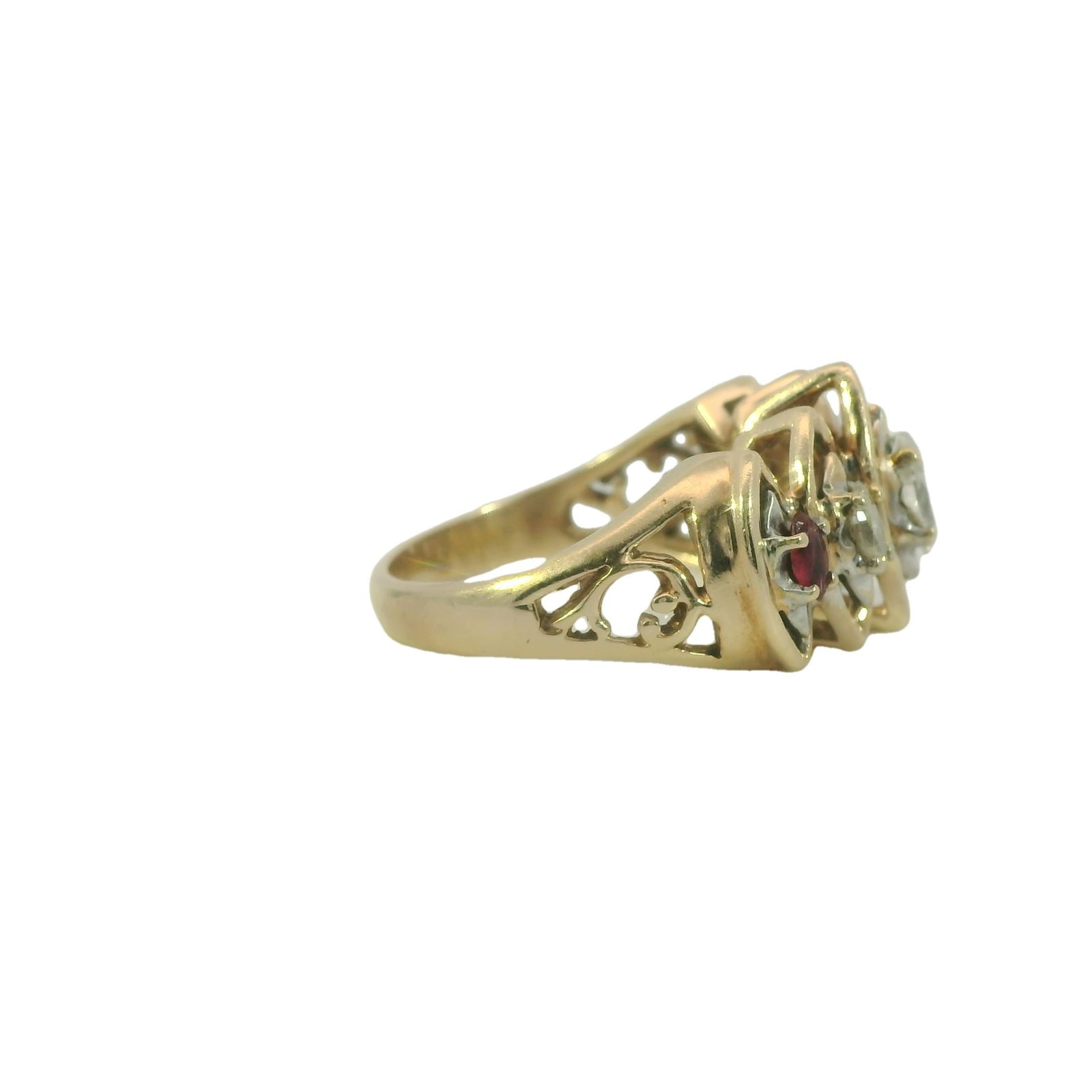 Ruby & Diamond Ring. - 3