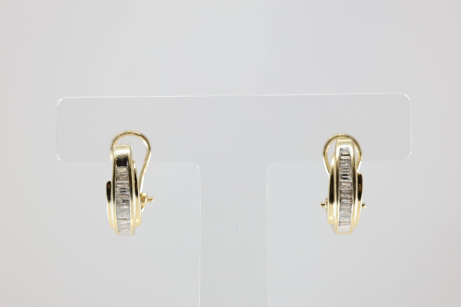 Diamond French Clip Earring 14Kt. (1 of 3)