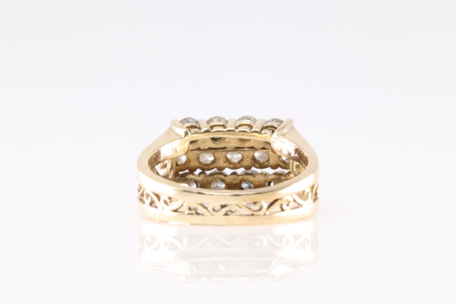 Diamond Ring 14Kt. - 4