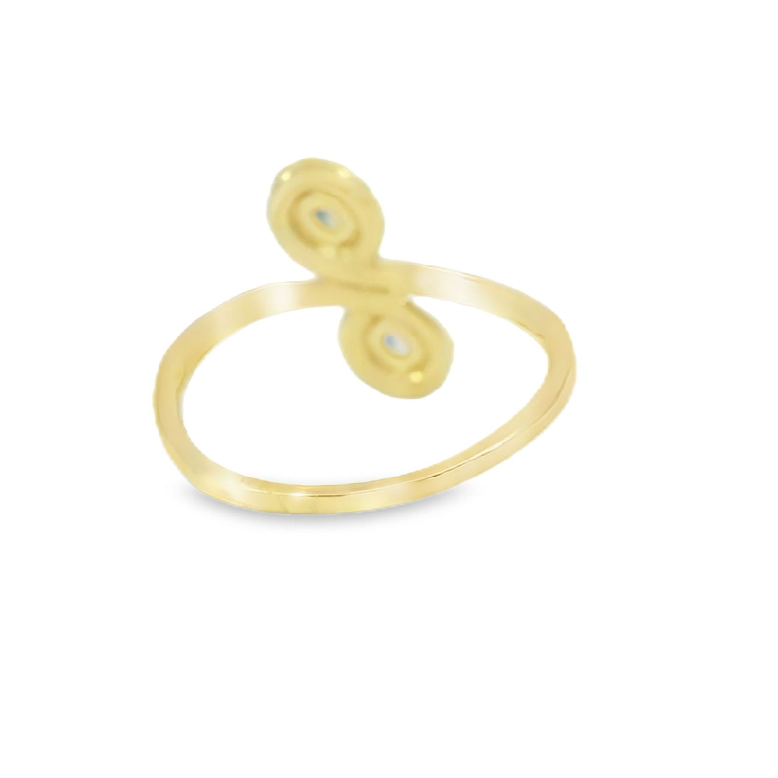 Sapphire & Diamond Infinity Ring 14Kt. - 4