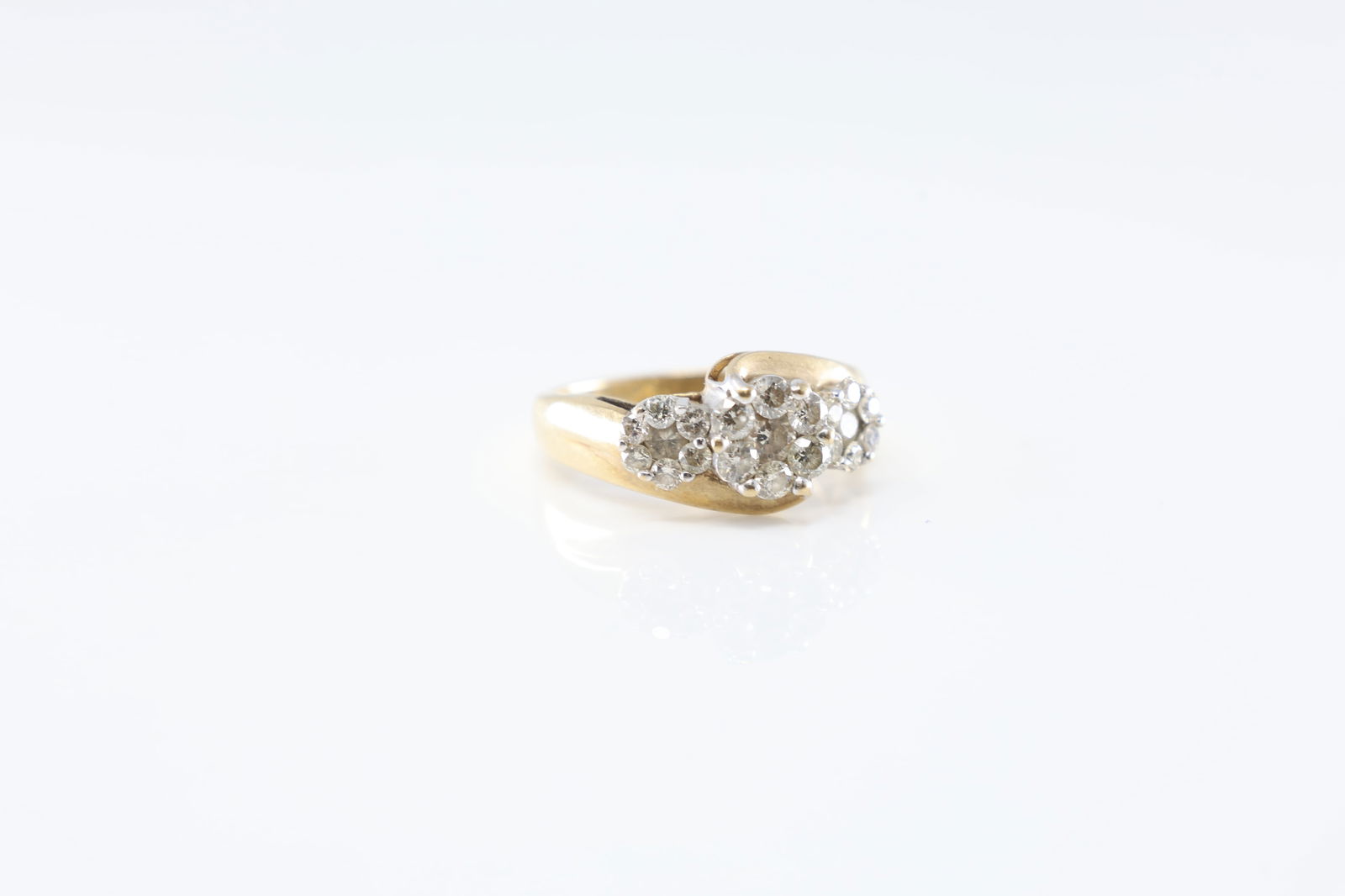 Diamond Ring 10Kt. - 3