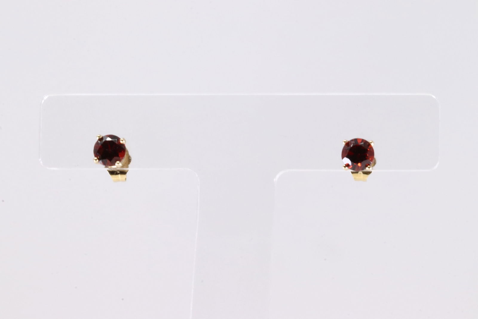 Ruby Stud Earring 14Kt. - 3