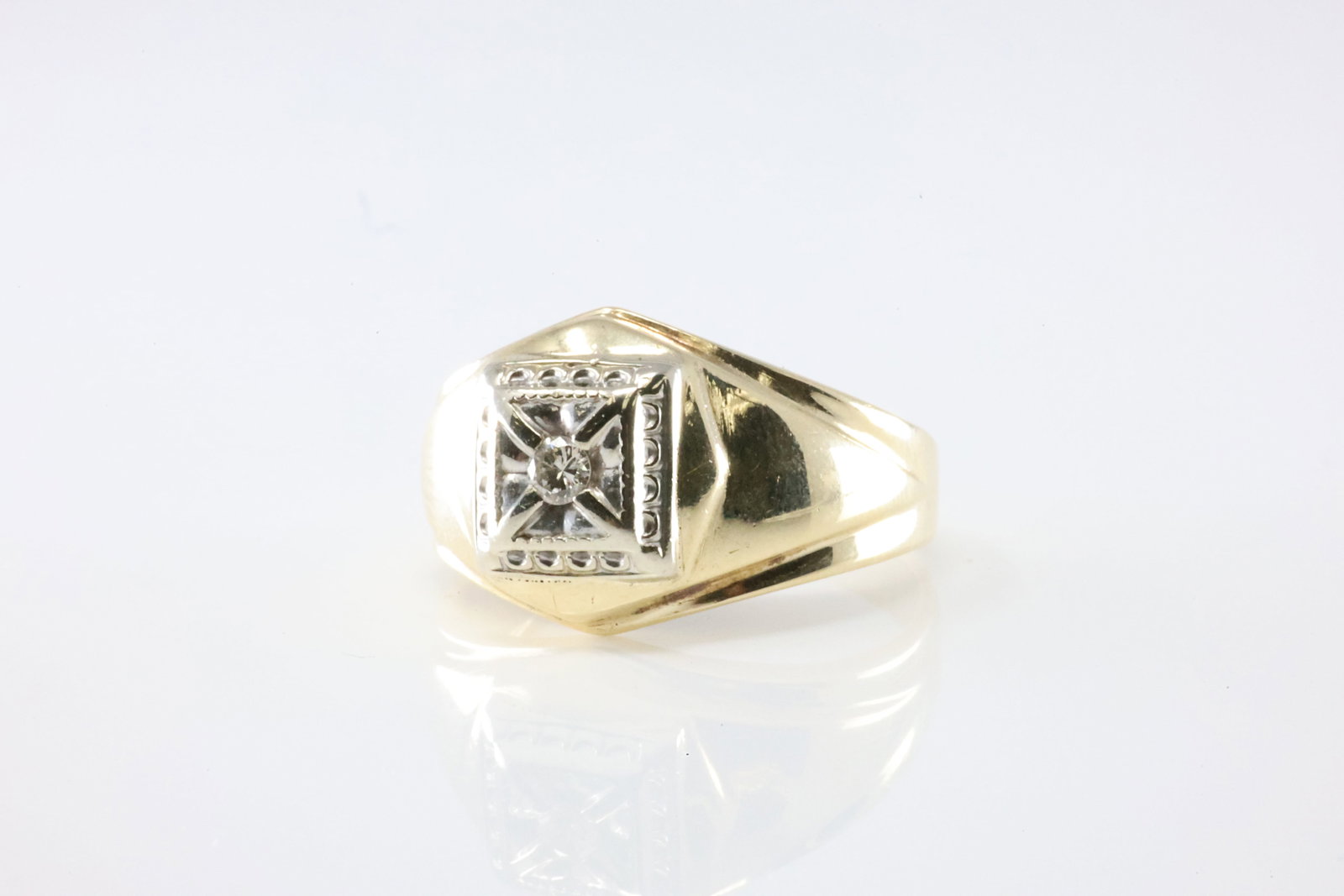 Diamond Ring 14Kt. - 3