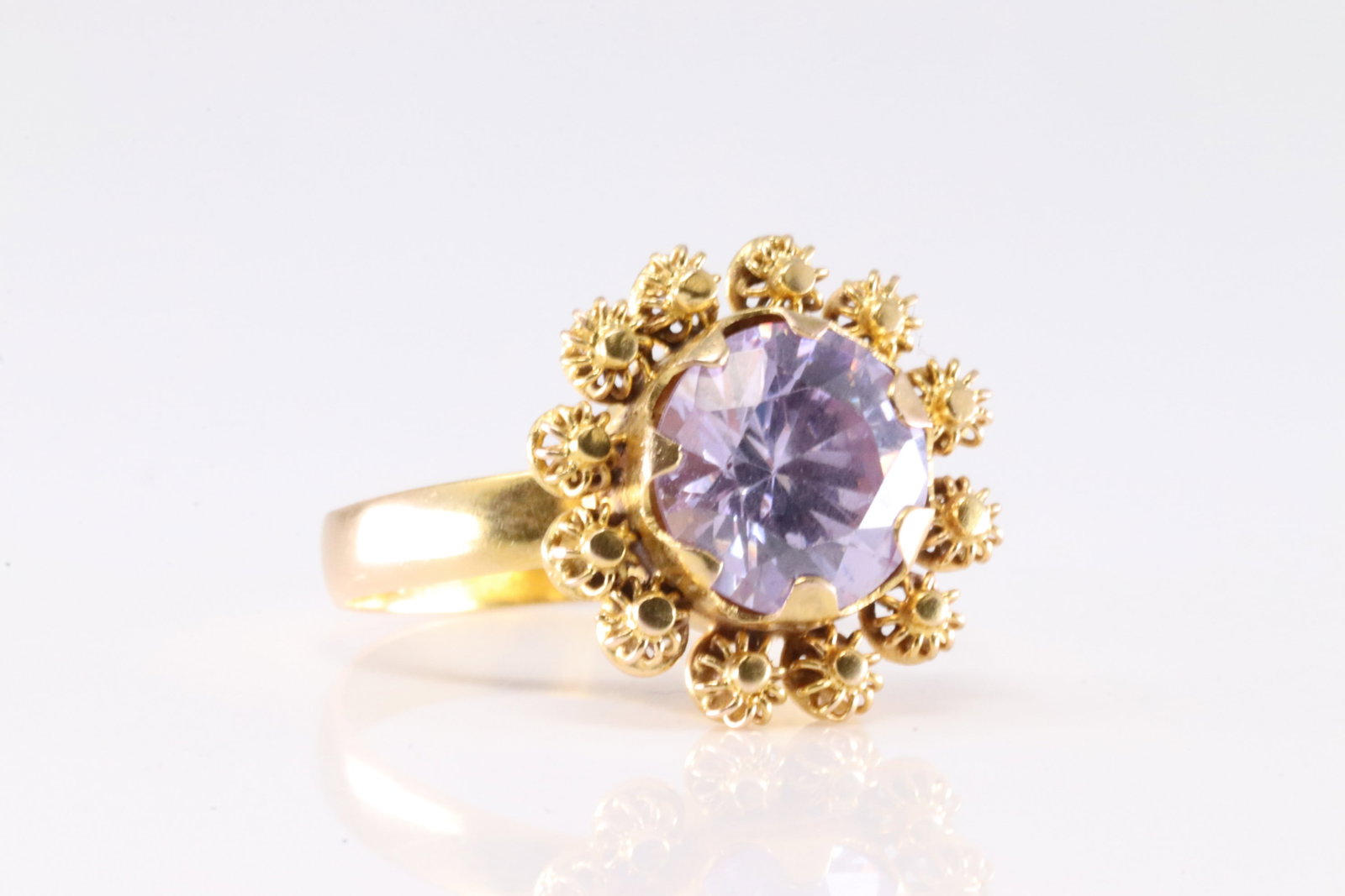 Amethyst Ring 14Kt. - 2