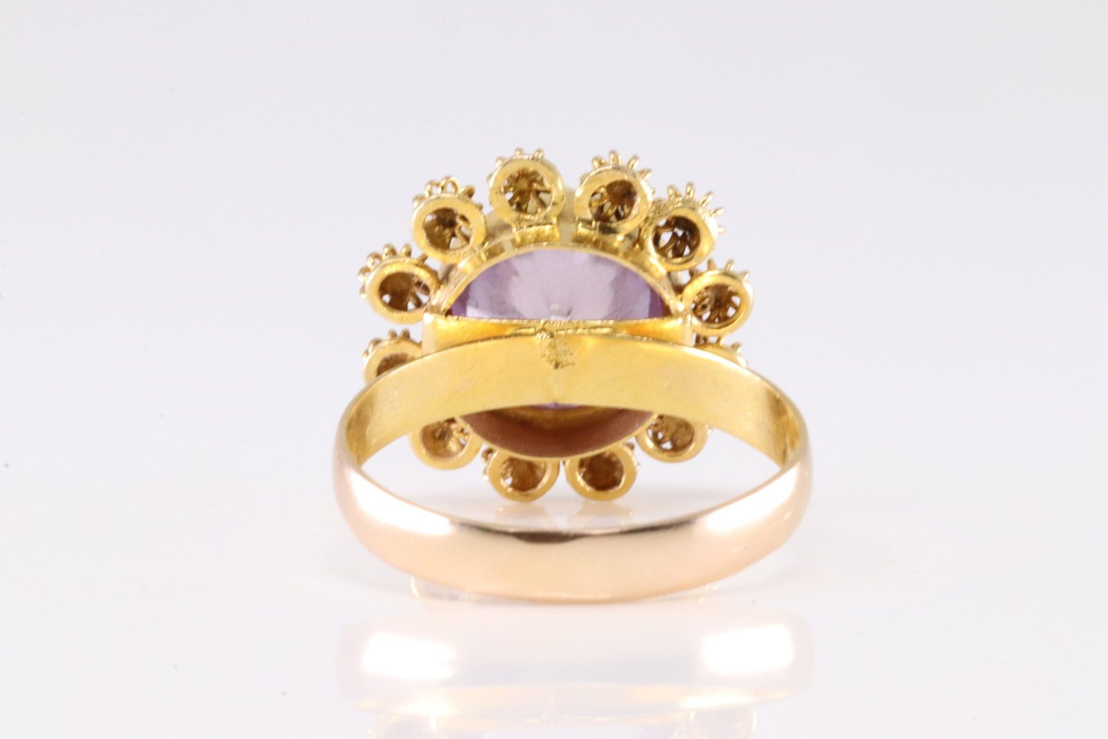 Amethyst Ring 14Kt. - 4