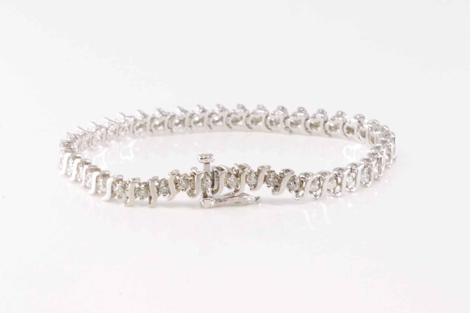 Diamond Bracelet 14Kt. - 4