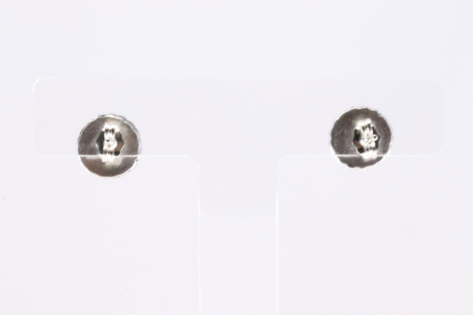 American Sterling Silver Solid Post Earring's. - 3